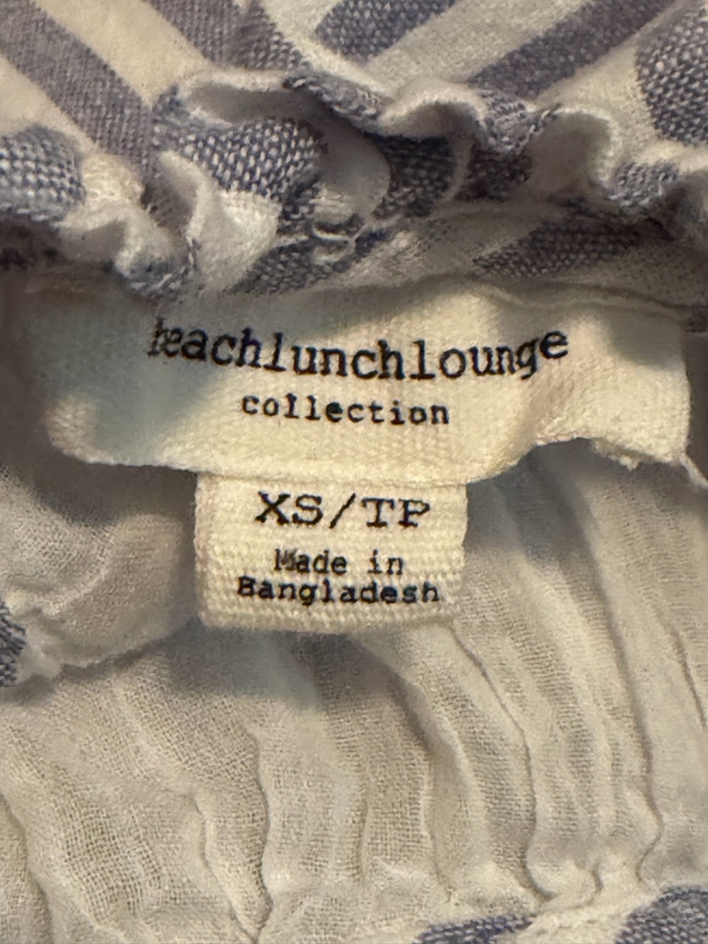 beachlunchlounge Saison Linen Blend Striped Dress - Picture 5 of 6